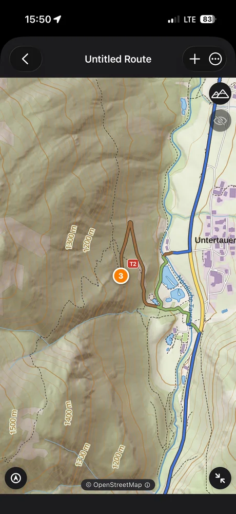 Plan a route on the map