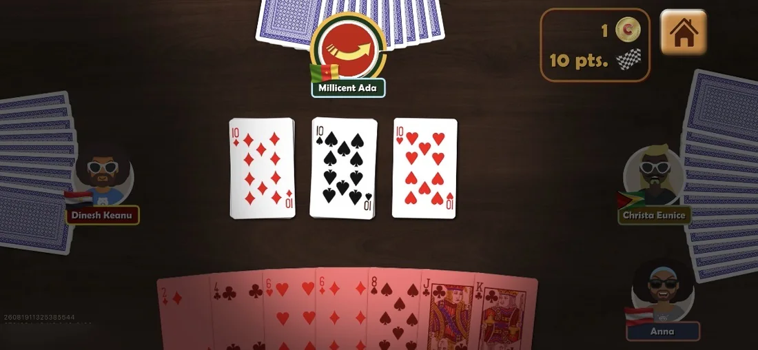 Play your cards and climb the ranks to President.
