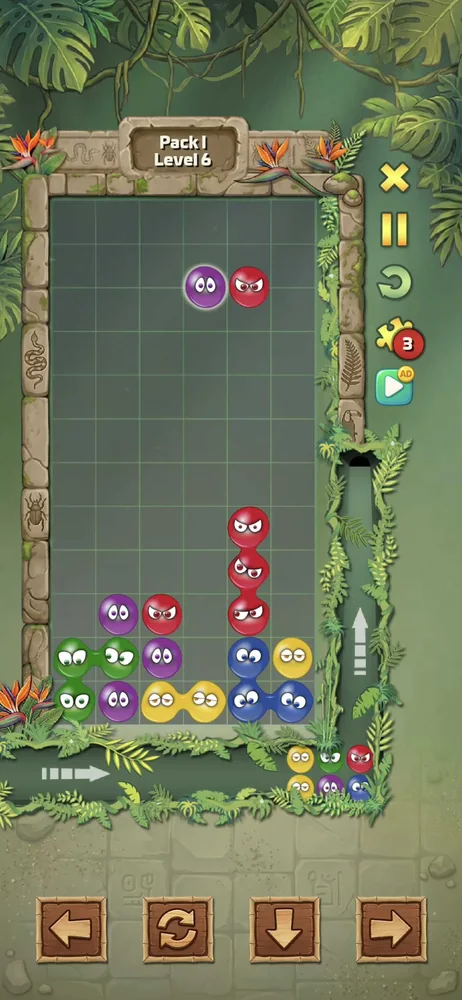 Drop and match colourful Qwarks